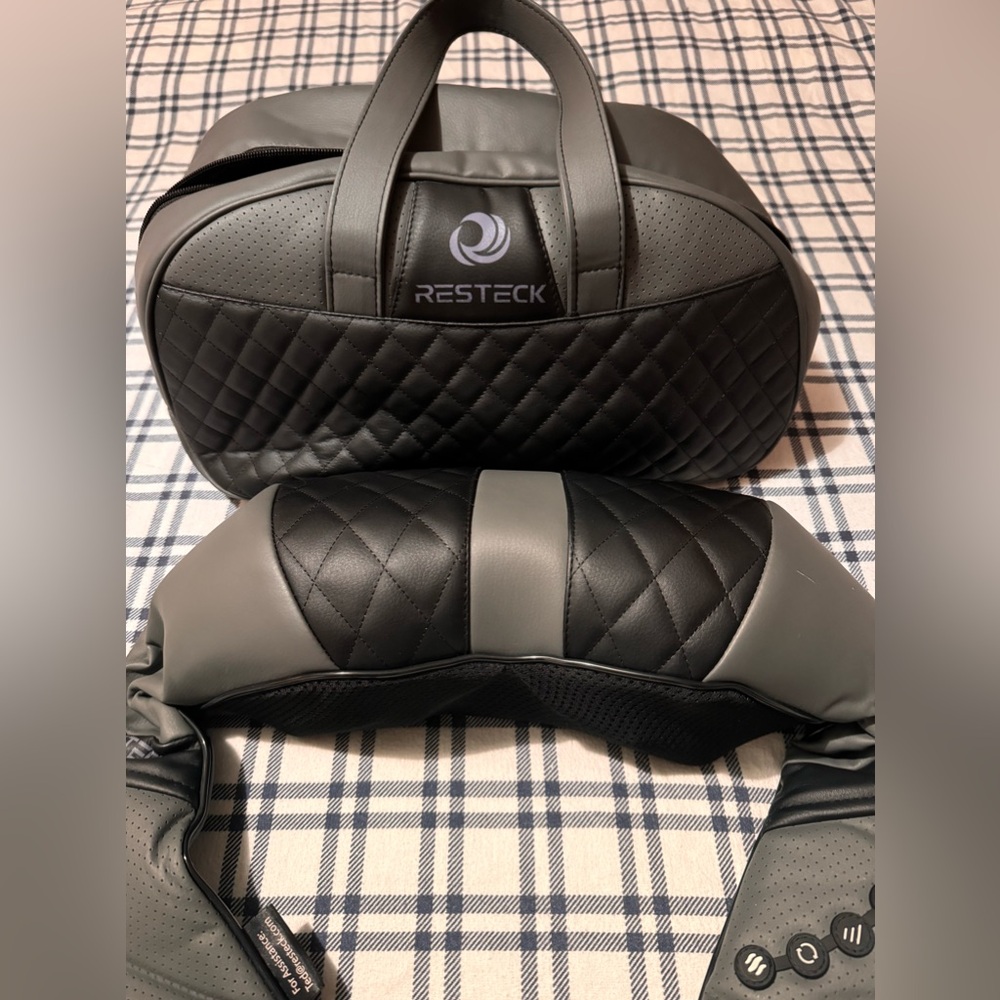 Deep Tissue 3D Kneading Pillow, Electric Shiatsu Shoulder Massage
